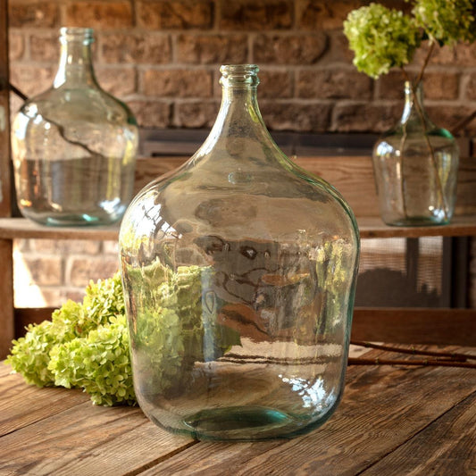 Large Demi John Bottle - Clear-Vase-tbgypsysoul