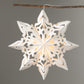 Large Hanging Paper Star-Christmas Ornament-tbgypsysoul