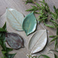 Large Leaf Dish-Ceramic-tbgypsysoul