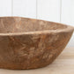 Large Primitive Antique French Bowl-Antique Dough Bowl-tbgypsysoul