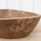 Large Primitive Antique French Bowl (Trade)-Antique Dough Bowl-tbgypsysoul