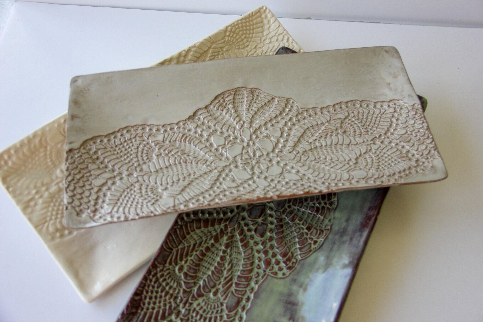 Large Rectangular Platter-Ceramic-tbgypsysoul