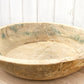 Large Round Bleached Wood Bowl-tbgypsysoul