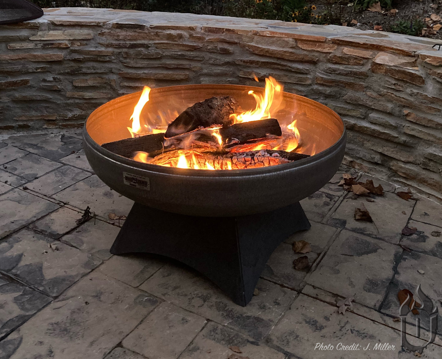 Liberty Fire Pit with Standard Base (Made in USA)-Fire Pits-tbgypsysoul