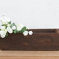 Long Rustic Wood Rectangular Bowl-Trough-tbgypsysoul