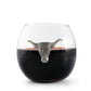 Longhorn Stemless Wine Glass-Western Frontier-tbgypsysoul