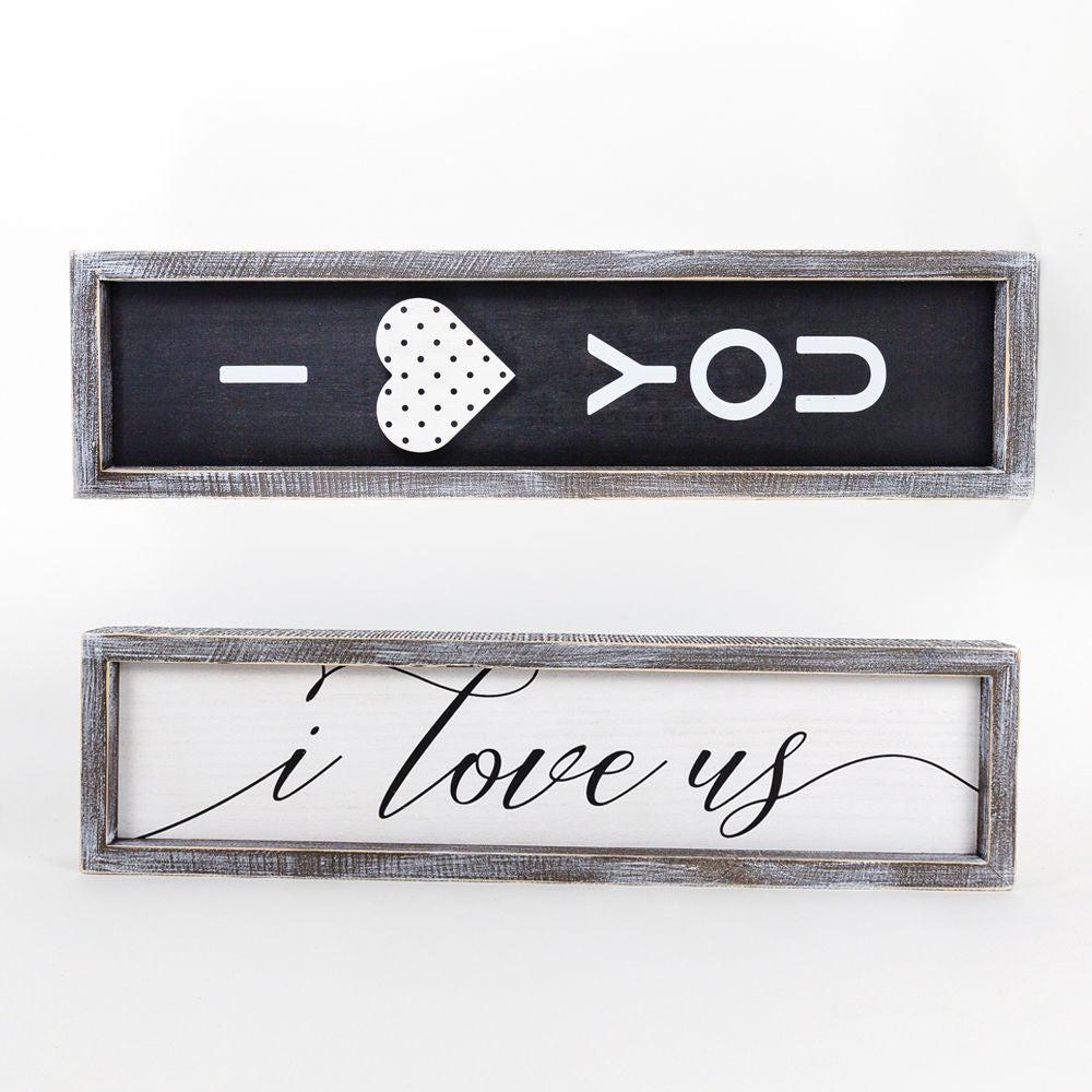 love-you-love-us-reversible-shiplap-sign-home-decor-adams-co-Threadbare Gypsy Soul