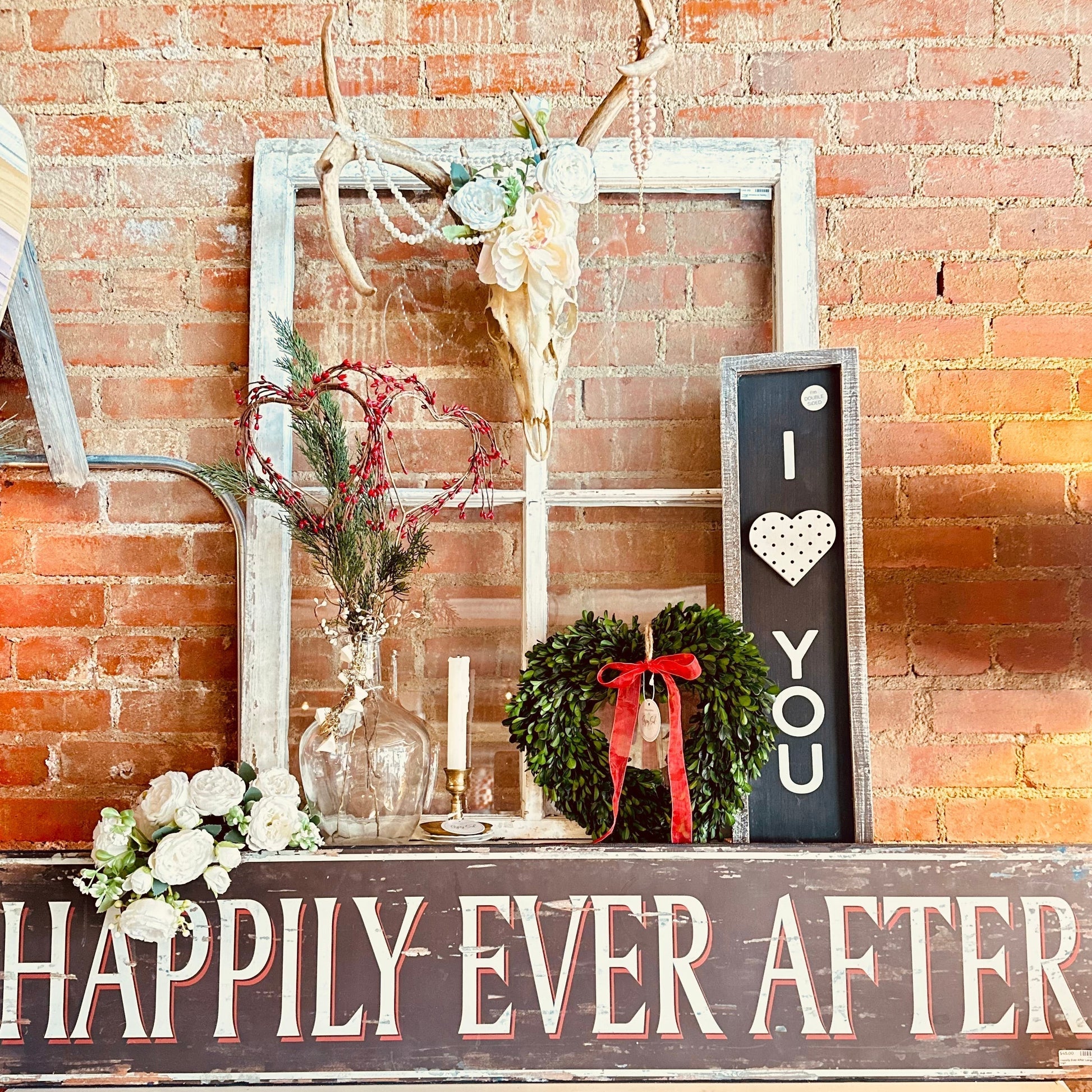 Love You, Love Us Reversible Shiplap Sign-Home Decor-tbgypsysoul