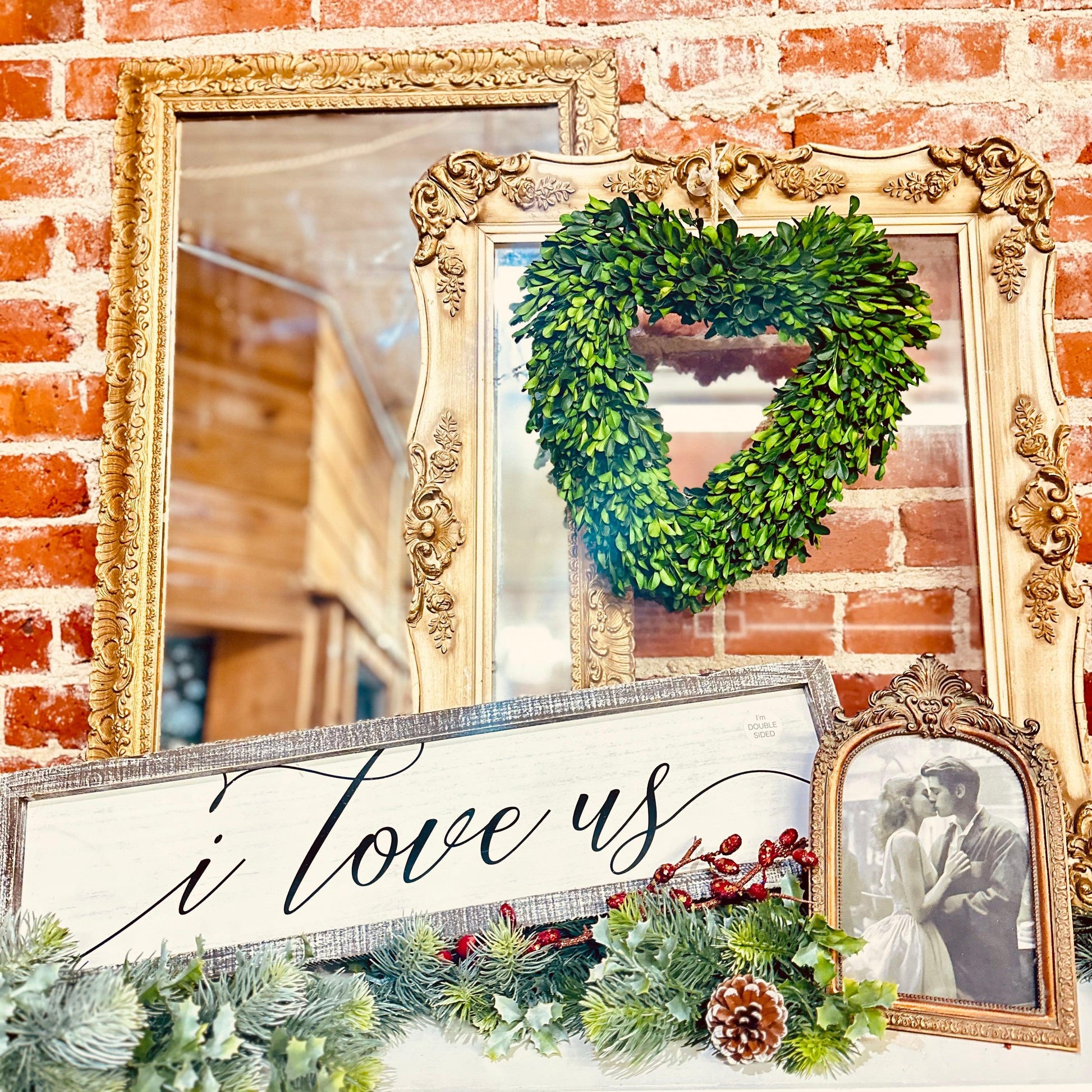 Love You, Love Us Reversible Shiplap Sign-Home Decor-tbgypsysoul