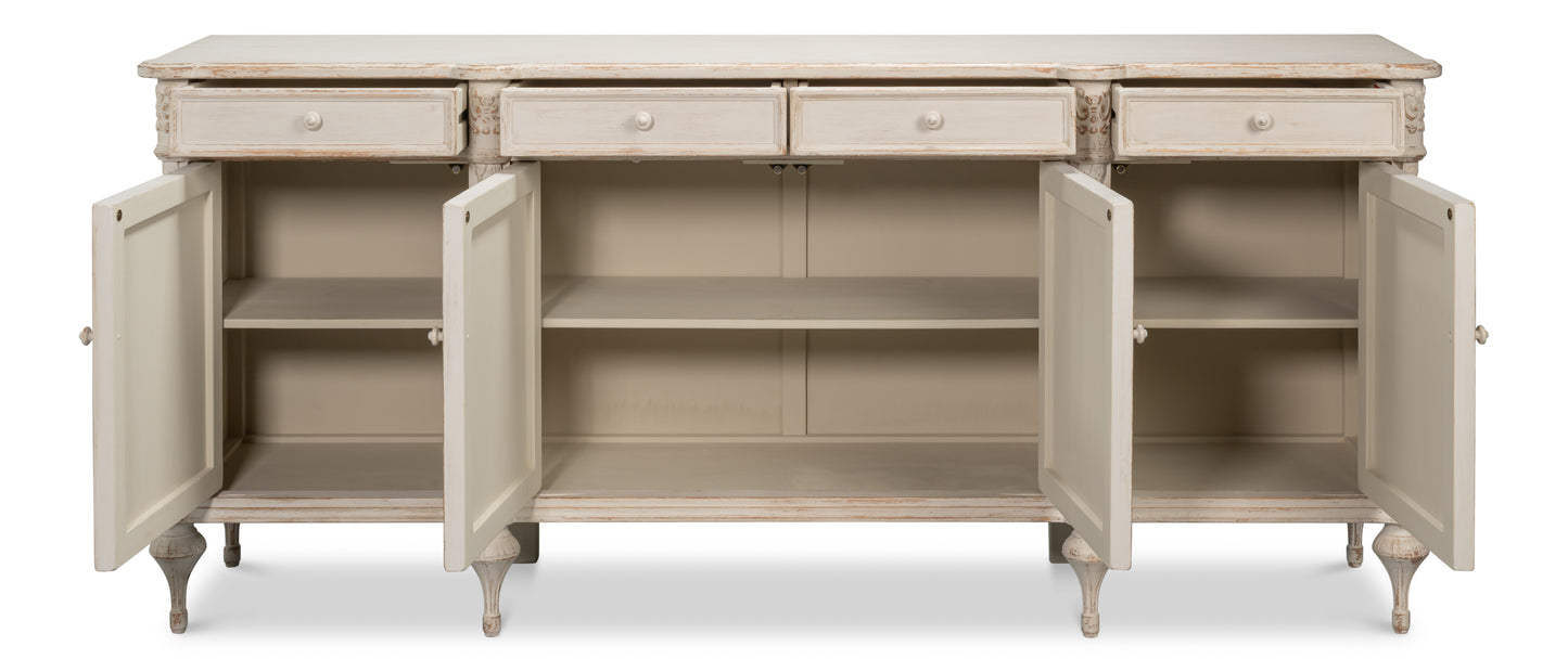 Maison Blanche French Country Sideboard - White Glove Included-Buffet Sideboard-tbgypsysoul