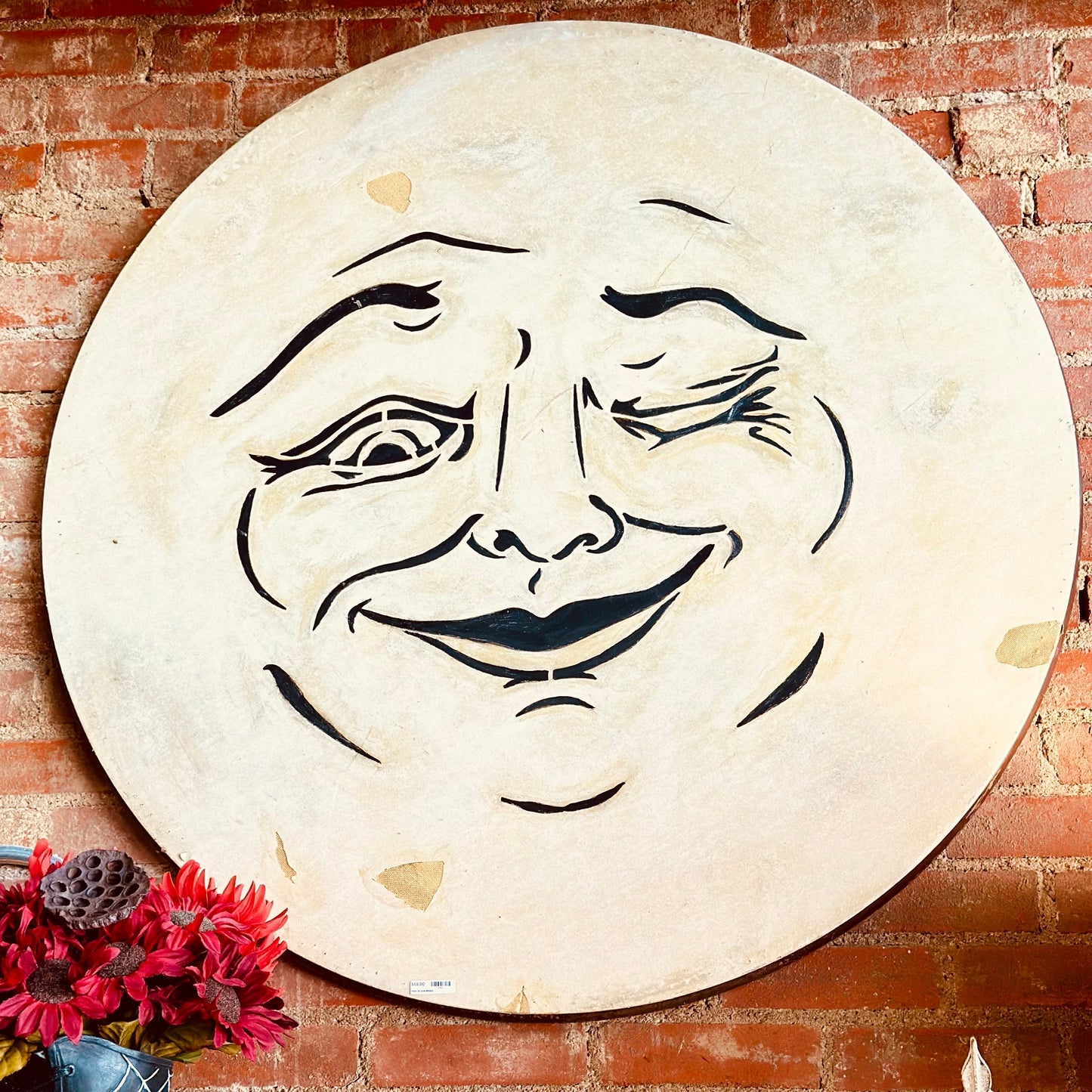 Man in the Moon - 24”-Wall Art-tbgypsysoul