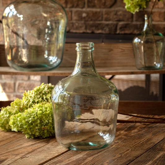 Medium Demi John Bottle - Clear-Vase-tbgypsysoul