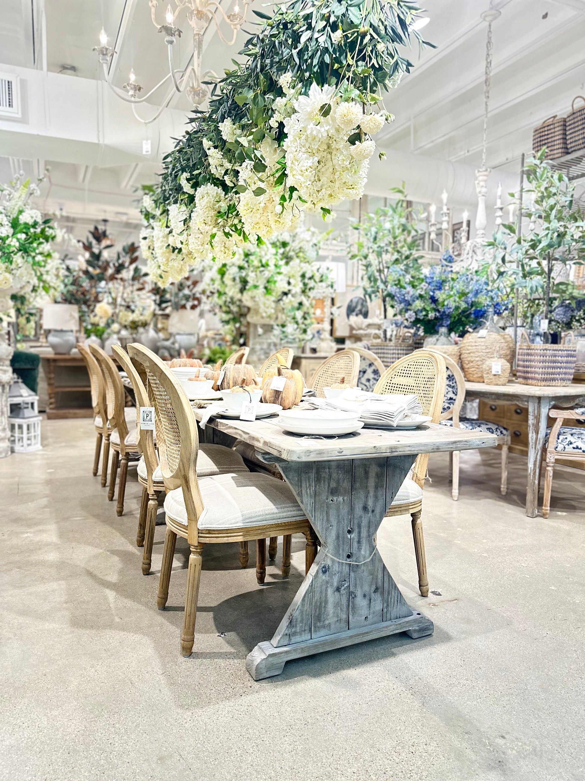 Mississippi Barge Table-Dining Table-tbgypsysoul