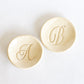 Monogram Ring Dish Without Gold-Ceramic-tbgypsysoul