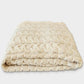 Muru Collection - Pima Cotton & Undyed Baby Alpaca Ivory Cable Throw-Blanket-tbgypsysoul