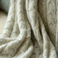Muru Collection - Pima Cotton & Undyed Baby Alpaca Silver Cable Throw-Blanket-tbgypsysoul