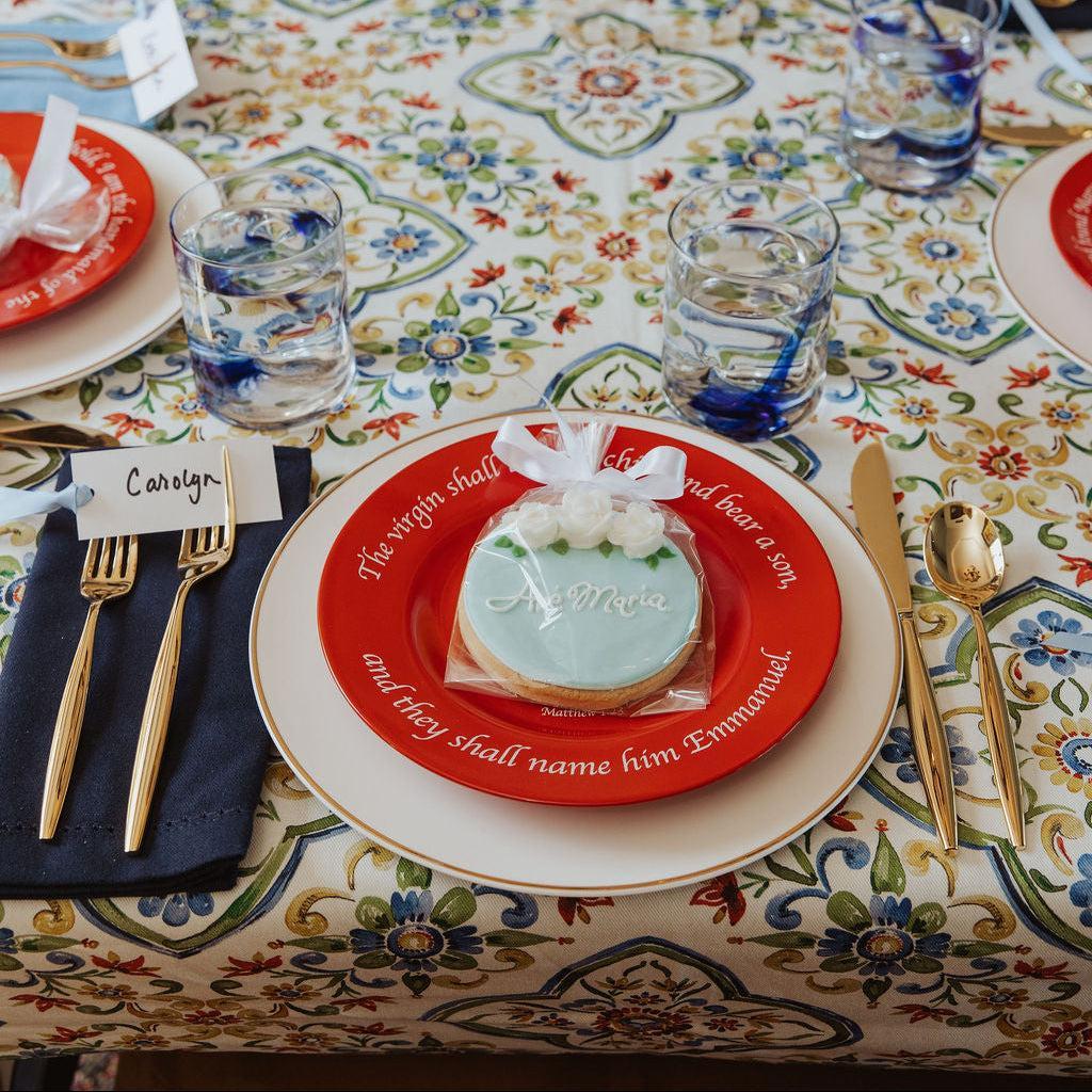 Nativity Accent Plates, Set B-Dinnerware-tbgypsysoul