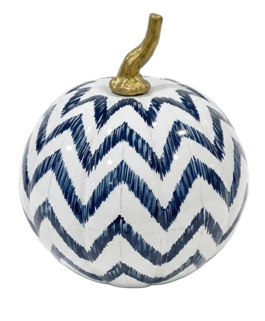 Navy Chevron Pumpkin-Shop-tbgypsysoul