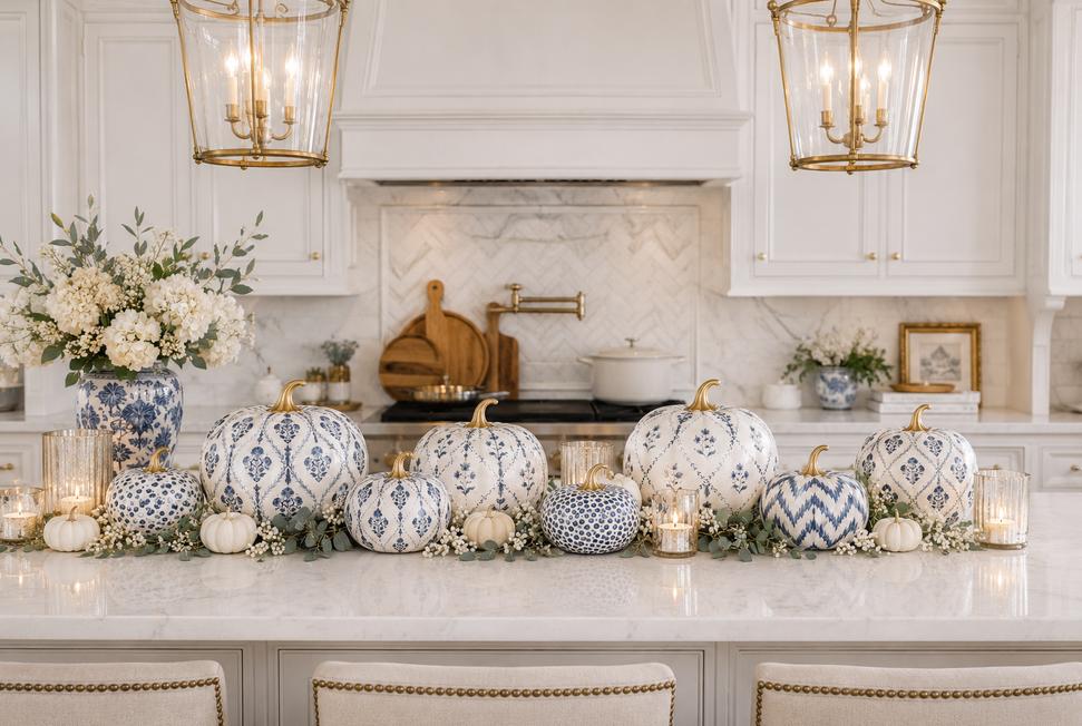 Navy Dotted Pumpkin-Shop-tbgypsysoul