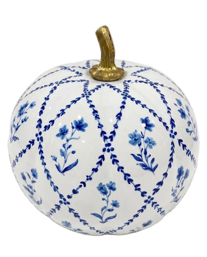 Navy Garden Trellis Pumpkin-Shop-tbgypsysoul