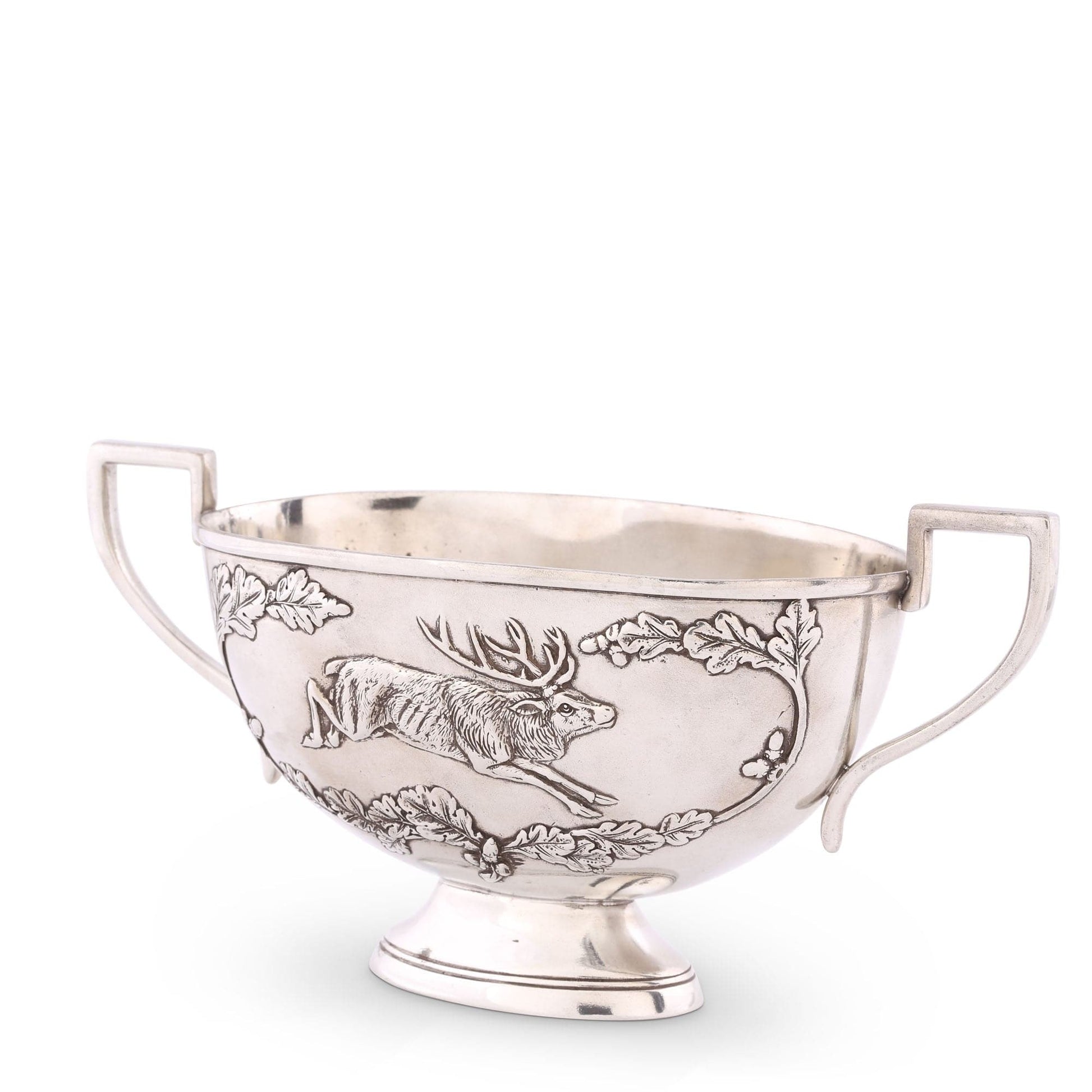 Noble Elk Pewter Gravy Boat-Lodge Style-tbgypsysoul