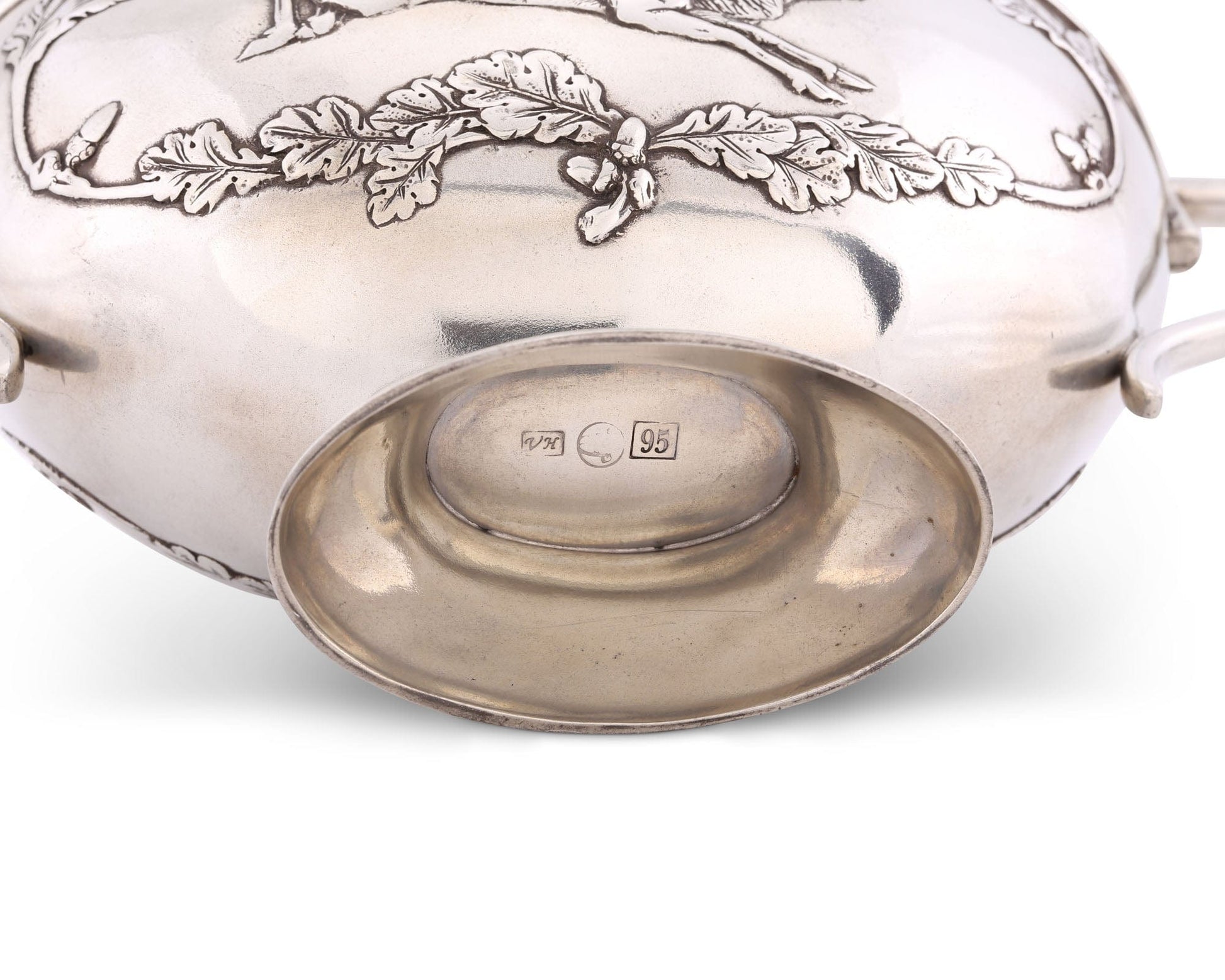 Noble Elk Pewter Gravy Boat-Lodge Style-tbgypsysoul