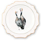 Norwood Narragansett Turkey Bone China Scallop Dinner Plate-Harvest-tbgypsysoul