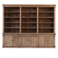 Old Pine Three Section Library-Cabinet-tbgypsysoul