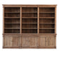 Old Pine Three Section Library-Cabinet-tbgypsysoul