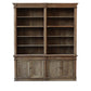 Old Pine Two Section Library-Cabinet-tbgypsysoul