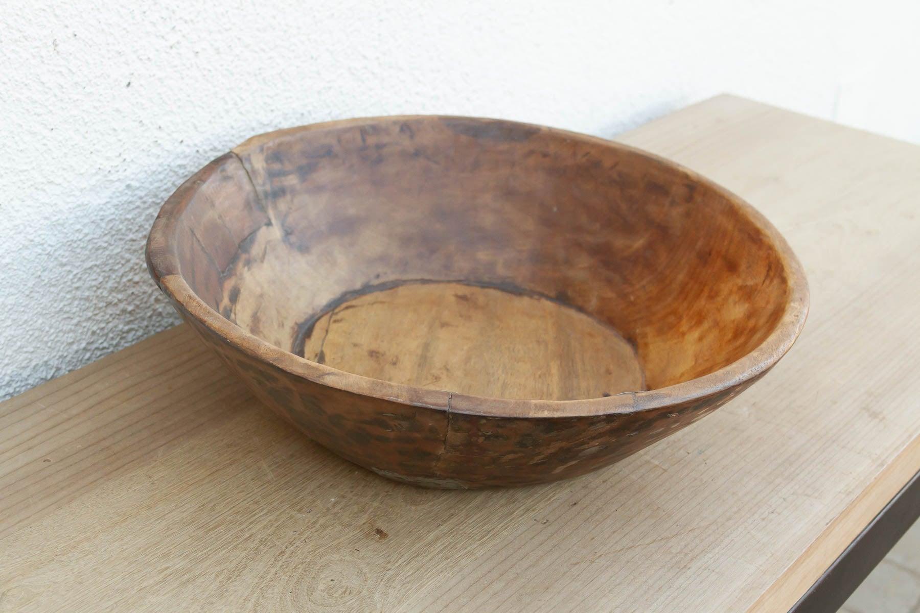 Old World Vintage Wood Bowl-Bowl-tbgypsysoul