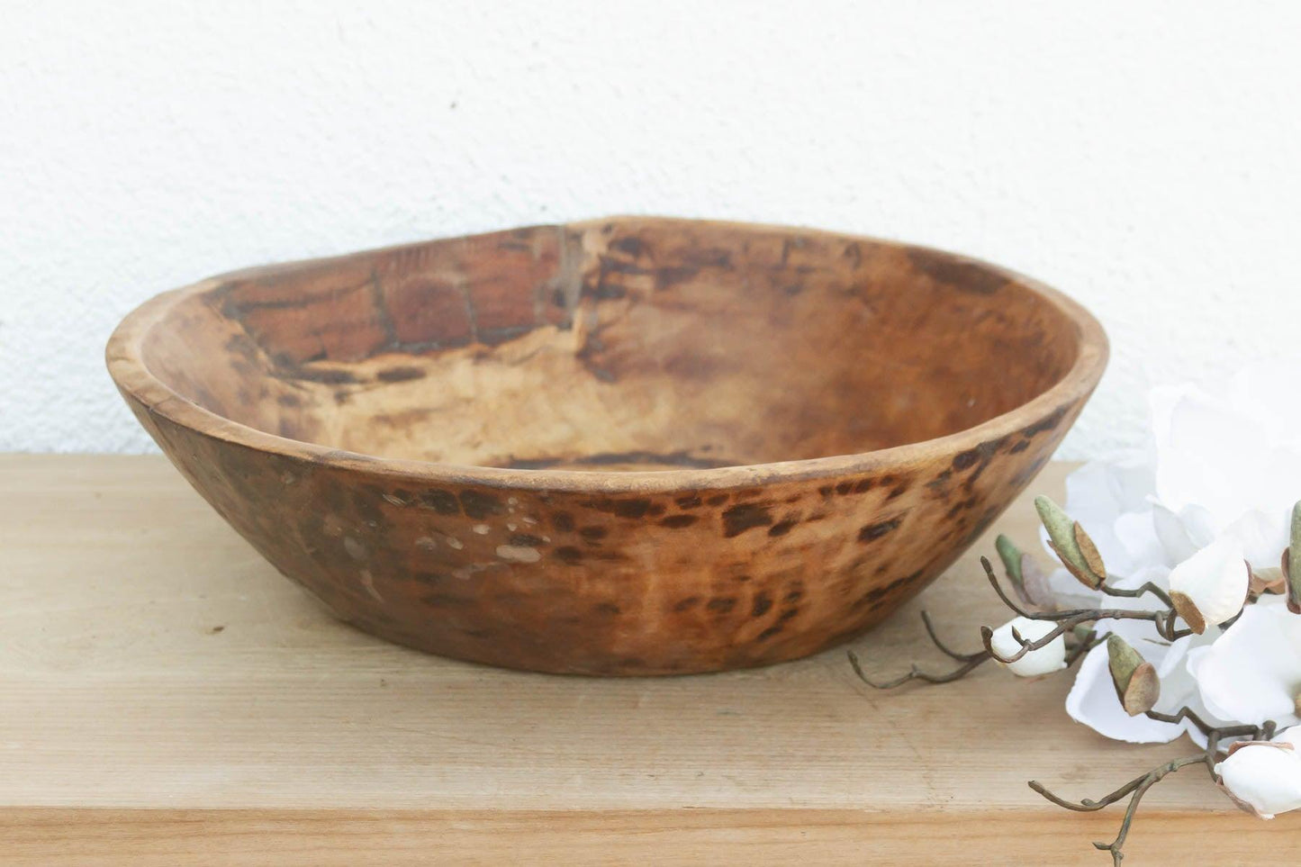 Old World Vintage Wood Bowl-Bowl-tbgypsysoul