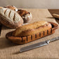 Oval Bread Board with Pewter Wheat Knife-Harvest-tbgypsysoul