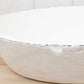 Oversized French White Dough Bowl-tbgypsysoul