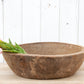 Oversized Oxidized Wood Antique Bowl-tbgypsysoul