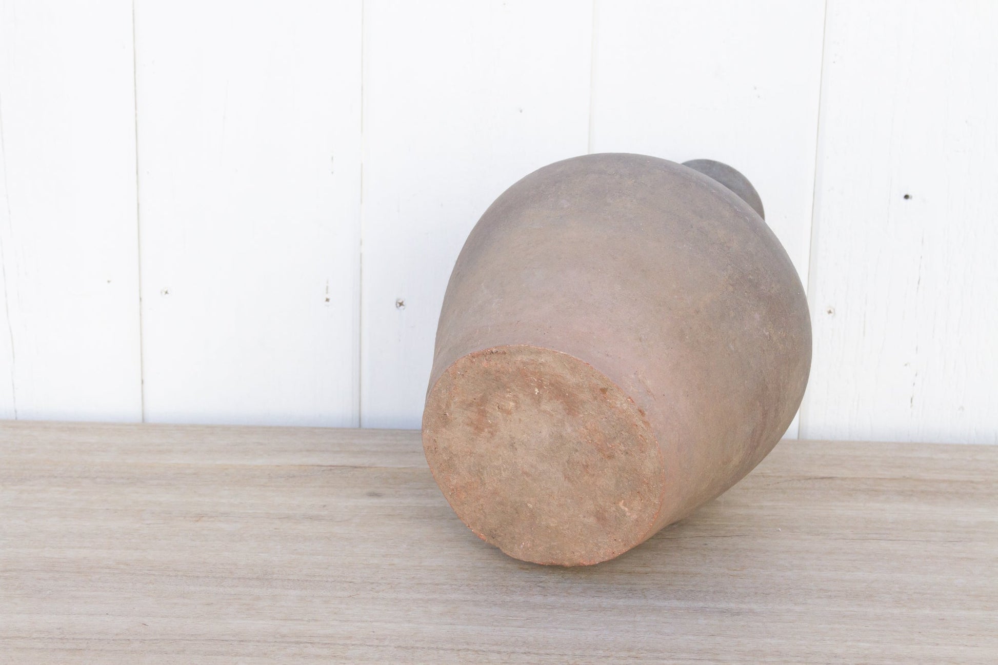 Oxidized Gray Terracotta Amphora Vase-tbgypsysoul