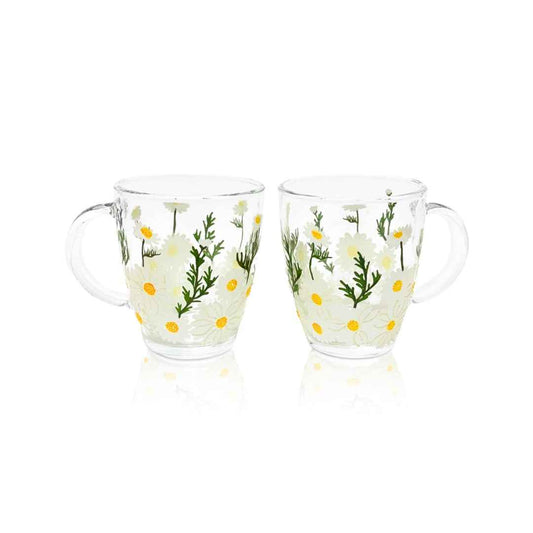 Painted Daisy Mugs-Mugs > Painted-tbgypsysoul