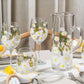 Painted Daisy Wine Glasses-Wine Glasses > Stemmed > Painted-tbgypsysoul