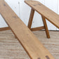 Pair of French Farmhouse Oak Benches-tbgypsysoul