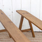 Pair of French Farmhouse Oak Benches-tbgypsysoul