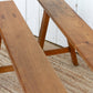 Pair of Antique French Fruitwood Benches-tbgypsysoul