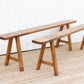 Pair of Antique French Fruitwood Benches-tbgypsysoul