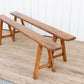 Pair of Antique French Fruitwood Benches-tbgypsysoul