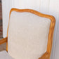 Pair of French Linen Upholstered Arm Chairs-tbgypsysoul