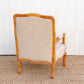 Pair of French Linen Upholstered Arm Chairs-tbgypsysoul
