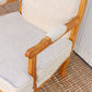 Pair of French Linen Upholstered Arm Chairs-tbgypsysoul