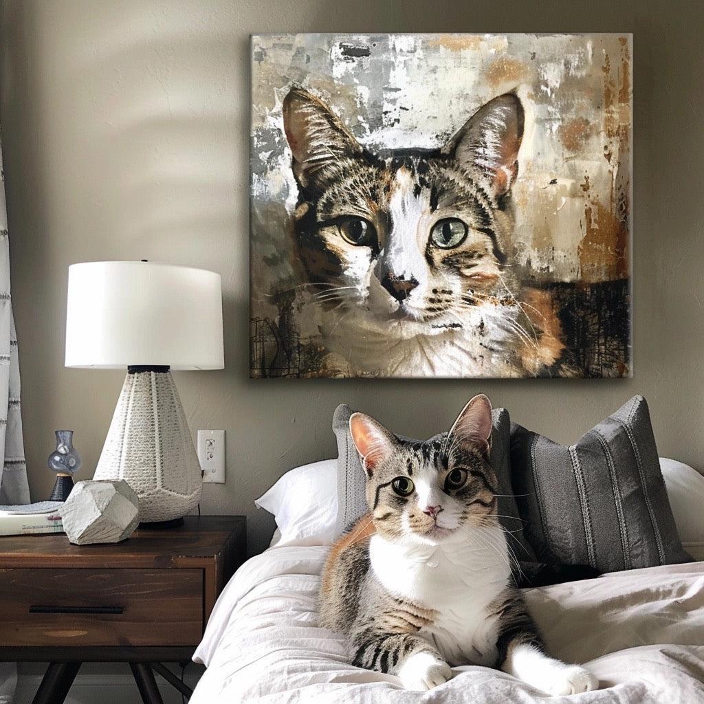 Palette Tails - Custom 'Snowfield' Special Edition™ Texture Portrait-Custom Art-tbgypsysoul