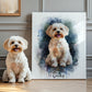 Palette Tails - Custom Watercolor Style Texture Portrait-Custom Art-tbgypsysoul