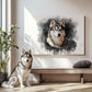 Palette Tails - Custom Watercolor Style Texture Portrait-Custom Art-tbgypsysoul