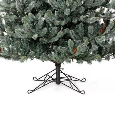 Park Hill Blue Spruce Christmas Tree, 7.5' Clear and Multi Lights-Christmas Tree-tbgypsysoul